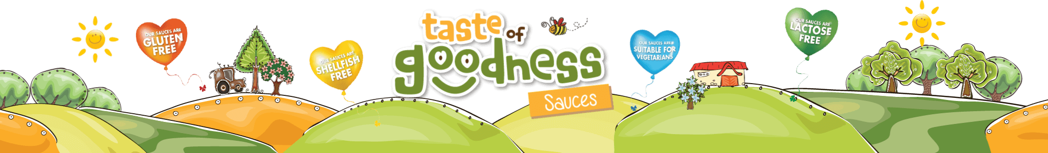 Taste of Goodness sauces website